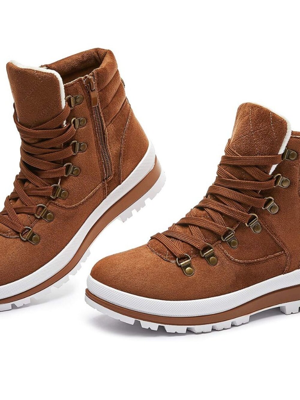 Womens Combat Boots Winter Ankle Boots for Women